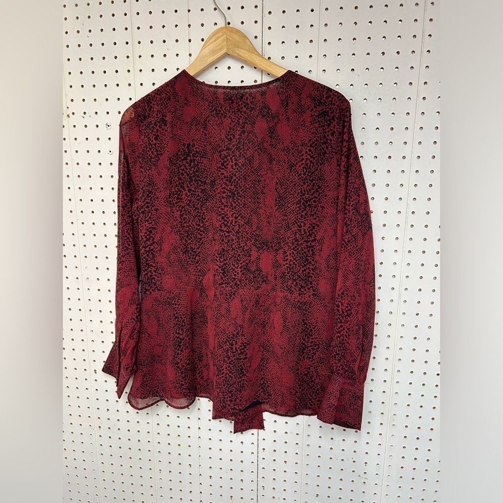 Ann Taylor Python Print Blouse - Picture 5 of 5